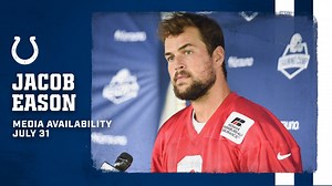 2021 Training Camp: Jacob Eason, July 31