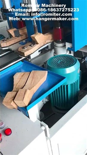 Automatic Wide Shoulder Wooden Hanger Forming Making Machine