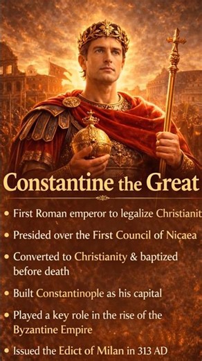 Great Figures of Christianity – Constantine the Great