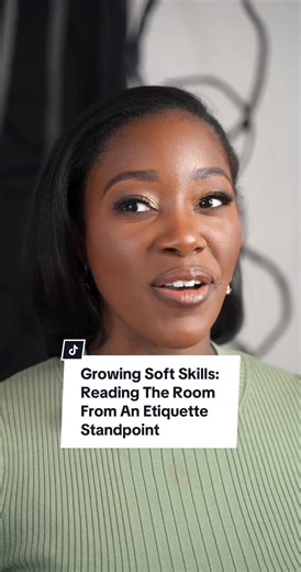 📝Growing Soft Skils: Reading the Room from an etiquette standpoint. 📧 Ladies, ready to learn more? Start with our free Feminine Woman Newsletter at link in profile - our weekly email for a deep dive into personal development through etiquette, elegance, and femininity 🎉 🗓️ I’ll be teaching this IN-DEPTH next week to my Feminine Woman Academy coaching students. 🗣️This year, learn how to read the room.