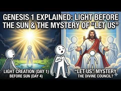 GENESIS 1 Explained: Light Before the Sun & the Mystery of “Let Us”