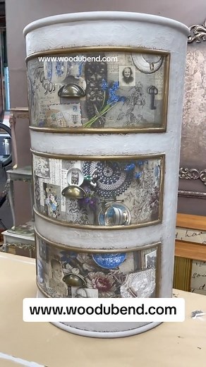 25K views · 8.6K reactions | “Her Curious Faux Chest of drawers...