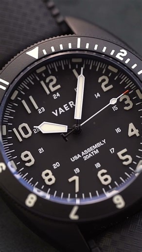 Affordable Solar and tactical Vaer watches