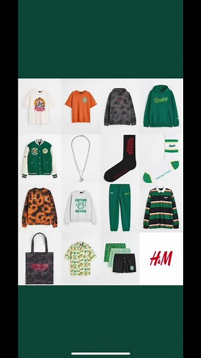 H&M x Stranger Things Collaboration - Crewneck Collection