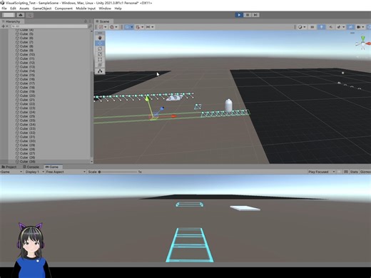 【Unity】使用VisualScripting可视化编程实现自动铺路功能