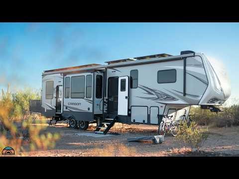 Living Full Time in a Spacious Toy Hauler RV