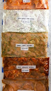 310K views · 2.5K reactions |  Chicken Marinades PART TWO! 5 different ways to marinade and meal prep chicken in the freezer for quick dinners 癩 Full recipe up on the blog as always - www.moribyan.com - or link in bio! #mealprep #chicken #dinner #recipe #easyrecipe #freezermeals #cooking #easydinners #food #foodblog #foodstagram #foodie #instafood #yummy #eeeeeats #healthy #healthyfood | MoribyanKitchen | Facebook