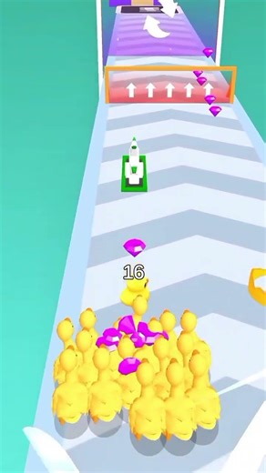 Duck Race Runner Funny Gameplay Android #3333 #shorts #games #game
