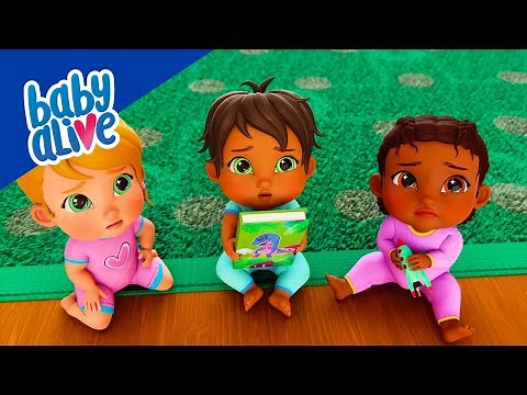 Baby Alive Official 💫 Pretend Play Goes Wrong Babysitting Dolls 💦 Kids Videos 💕