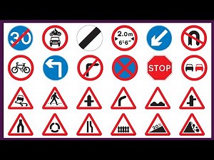 Top 30 Important ROAD SIGNS You Need To Know When Driving in the UK