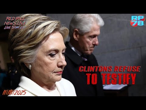 Clintons Defy Congress - Refuse To Testify About Epstein Relationship on Red Pill News Live