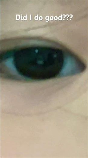 Did I do good #butifyoucloseyoureyes