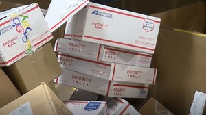 Behind the scenes of USPS processing plant during their busiest time