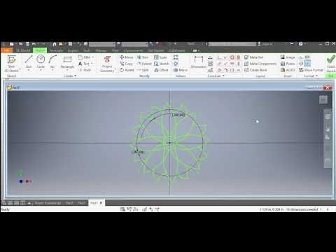 Inventor--Flower Design Demo