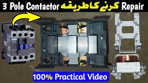 14 reactions | Learn How to do Magnetic Contactor Repairing...
