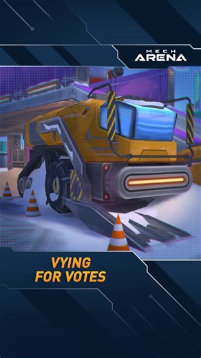 Mech Arena Official on Instagram: "#MechArenaLore ❄️🚜 The committee for the Global Winter Games wanted the fans to decide which Mech would be commemorated as a giant inflatable sculpture in the middle of the Frost Rink Arena. Various groups mobilised to shoot their favorites to the top of the leaderboard, but none were as enthusiastic as the Lancer fans. Known online as ‘Lancelots’, the group was determined to share their love with the world. There was no way they were going to let this opportu