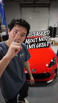 Axis Parts of Japan Carbon Fiber Fender Garnishes #gr86 #brz