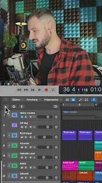 TRACK STACK de VOIX (Lead et Harmonies) pour un mix facile sur Logic Pro