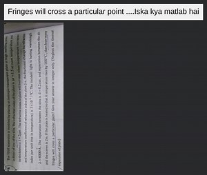 The YDSE apparatus is modified by placing an isotropic transpar... | Filo