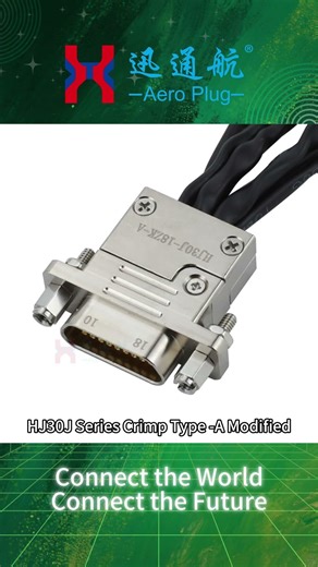 HJ30J Crimp A-Modified | Military-Grade High-Speed Connectors#connectors#electricalconnection