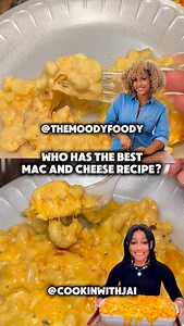 144K views · 1.2K reactions | Episode 3 of Mac Madness - @themoodyfoody vs. @cookinwithjai ‍  which Mac and cheese recipe is your favorite? Vote for your winner via the link in my bio or comment “MAC” and I’ll send you the link!  | Candace Barclay | Facebook