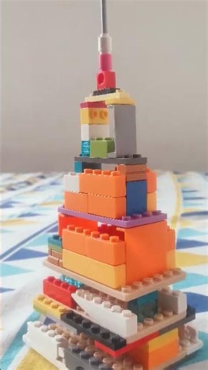 Lego skyscraper #shorts #lego #buildingblocks