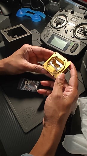 Radiomaster AG02 Gimbal installation on boxer #drone #shorts #diy #rc