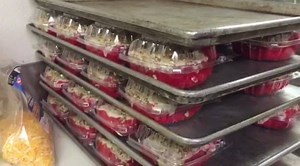 Our popular red velvet cake is made from scratch everyday. #BobSykesBbq #RedVelvetCake #delicious | Bob Sykes Bar B Q