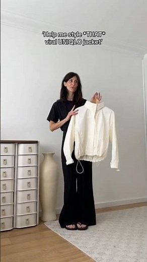 How to style the VIRAL windbreaker jacket from UNIQLO #howtostyle #styleadvice