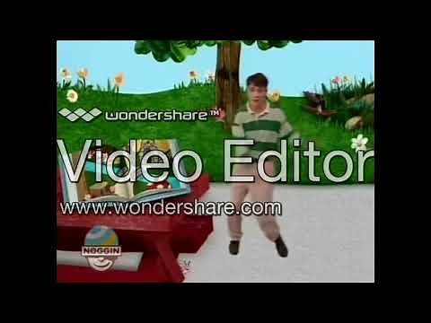 Blue's Clues Season 1 Blue Skidoo Reversed