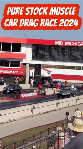 Ian Ashton | ‘68 Pontiac Firebird 400 vs. ‘71 Buick GSX 350 Pure Stock Muscle Car Drag Race 2024 PSMCDR | Instagram