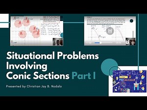 Situational Problems Involving Conic Sections (CO1 for 11-STEM in Precalculus) Part 1