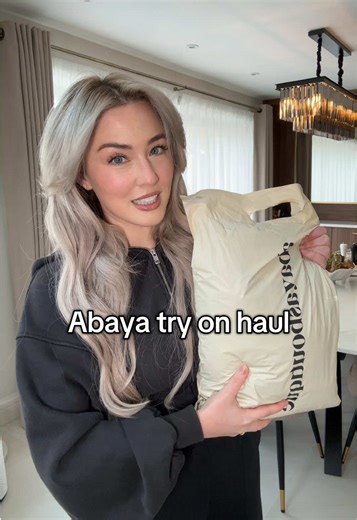 Abaya try on haul… I’m hosting iftar tonight and @abayas boutique sent me these gorgeous abayas to try on. Which one is your favourite? #abayas #abaya #muslimah #muslimwoman #modestfashion