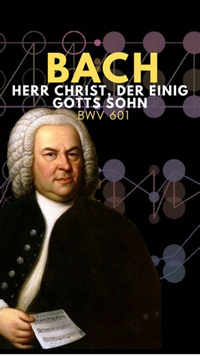 🎼 “Herr Christ, der einig Gottes Sohn”, BWV 601 — J. S. Bach Written around 1714 for the Orgelbüchlein, this chorale prelude presents the melody clearly in the soprano, symbolizing Christ as the guiding light. The gentle, flowing accompaniment creates a sense of calm devotion, turning theology into sound with remarkable simplicity. 👉 Full video link in my bio Which piece should I do next?