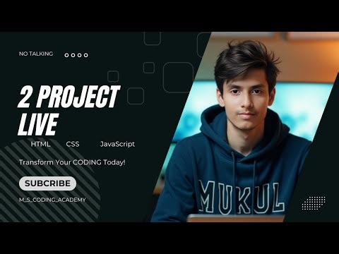 LIVE Coding 🔴 Typing Speed Test & Expense Tracker Project | Real-World Web App