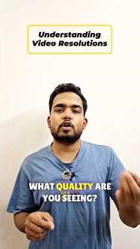 This Is Why 32K Looks INSANE 🤯 240p To 8K Explained #shorts #resolution #videoquality