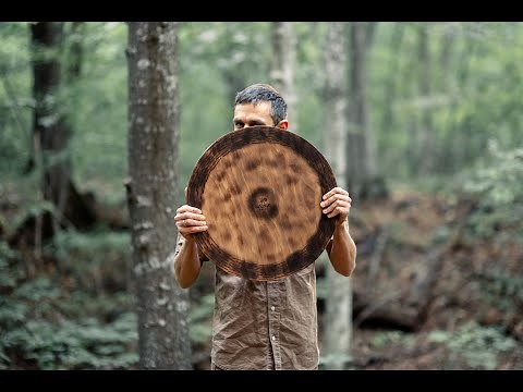 "Water-Fall Disk" 20 inches - sound healing instrument, meditative sound of water, by Nazar Drums