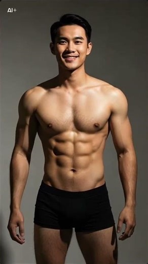 Natt Flexing his Muscles | Thai Aesthetic