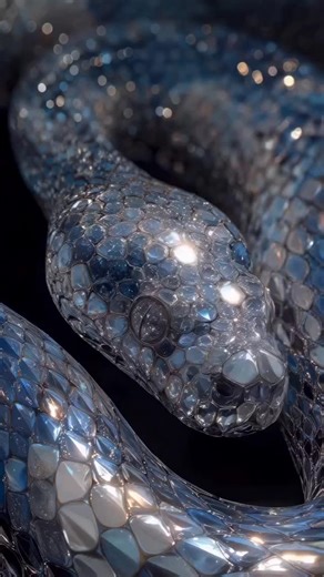 4 comments | ~  ~ Diamond snakes Animated with @klingai_official  @dreamfall.art #ai #aianimation #midjourney #snake diamond | Inanna Ioana | Facebook