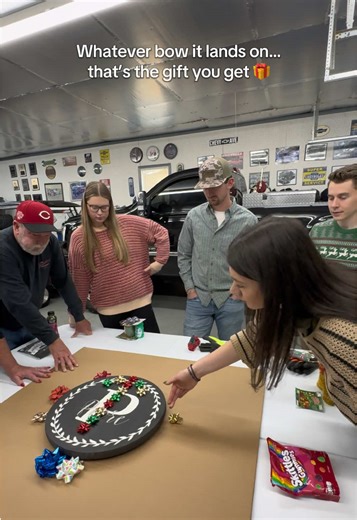 Christmas Gift Decision Game Using Lazy Susan