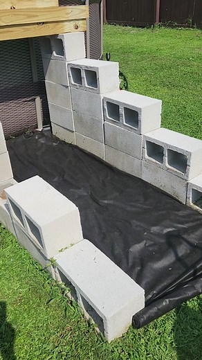 Here is a video on how we @slickwrick80 built the above ground stairs you guys asked for. Thank you for the support! Happy Building! #diyproject #pool #yard #diyabovegroundpool #stairs #fyp #summer23 #Florida