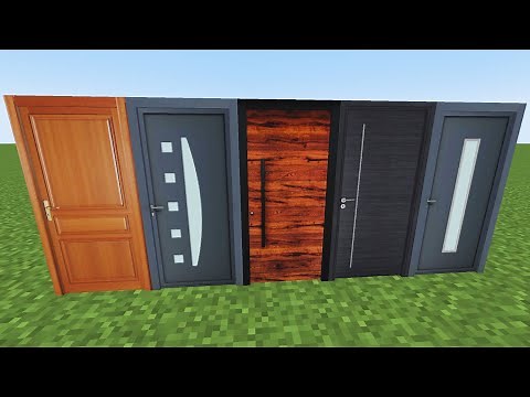 Realistic Door MOD in Minecraft