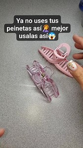 2.5M views · 25K reactions | Nueva forma de usar tus peinetas,,, #viralreels #trendingreels #polygelnails #viralshorts #nail #hairstyling #makeupartist #nailstagram #tips #reels #makeuptutorial #nailsart #nails #hairstyles #hair | Marisol Beauty Tutorials | Facebook