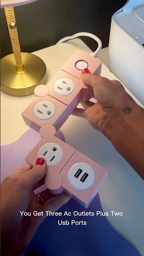 This Flexible Extension Cord Makes Any Desk Look Aesthetic! ✨ | Amazon Home Find