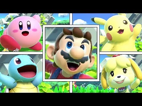 All Character's Taunts In Super Smash Bros Ultimate