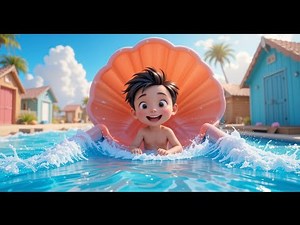 Slippery Slide, Let’s Ride the Tide Rhyme Song | Popular Nursery Rhyme & Educational Kids Songs