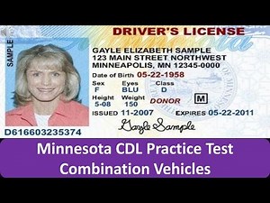 Minnesota CDL Practice Test Combination Vehicles
