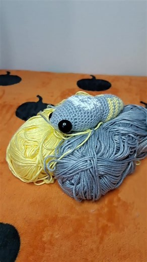 In progress death head hawk moth by @complicatedknots. Her pattern is on YouTube or etsy. #crochet #wipwednesday