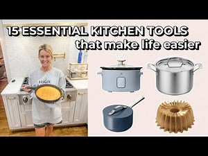 15 Essential Kitchen Tools (Best Non-Stick Cookware, Amazon Kitchen Gadgets, & More!)