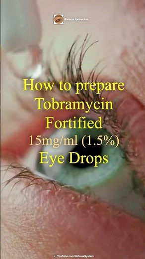 TOBRAMYCIN 15 mg/ml (1.5%) Fortified Eye Drops
